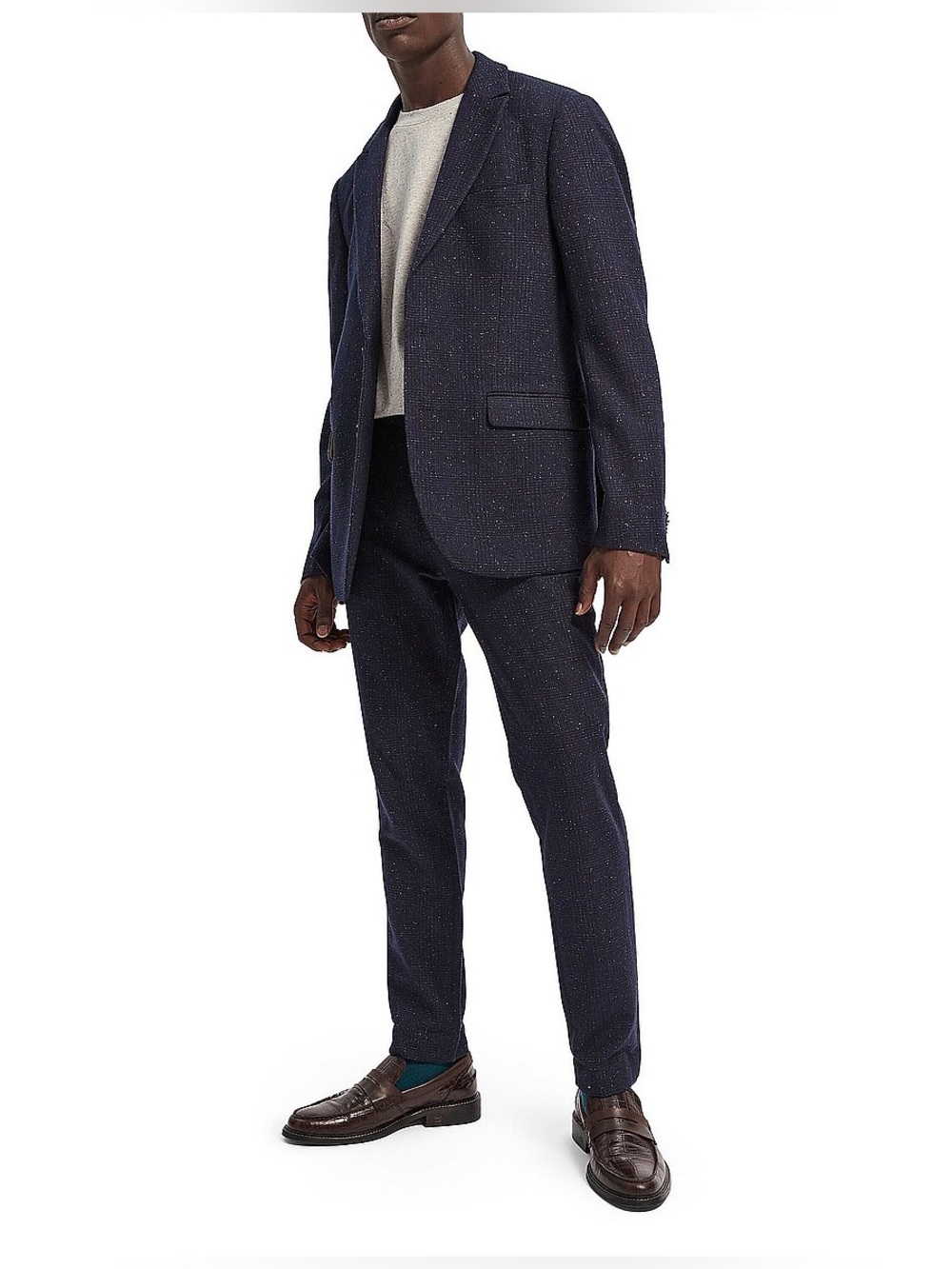 NWOT Scotch & Soda Mens Blazer Wool Blend 2-Button Casual Sport Coat Prepp size